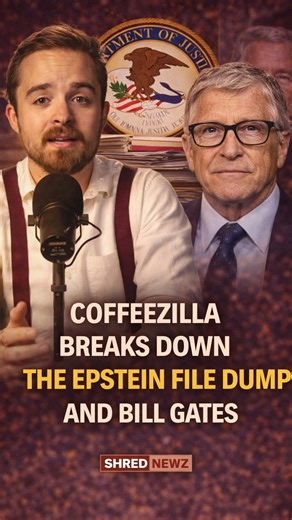SHRED on Instagram: "The video comes from Coffeezilla, who opens by walking through a massive Federal Bureau of Investigation document dump totaling roughly 3.5 million files tied to Jeffrey Epstein. Coffeezilla argues these files add new context that directly challenges earlier official narratives claiming there was no client list and no credible evidence of blackmail, while still being careful to distinguish allegations from proven facts. The first major focus is Bill Gates. Coffeezilla lays o