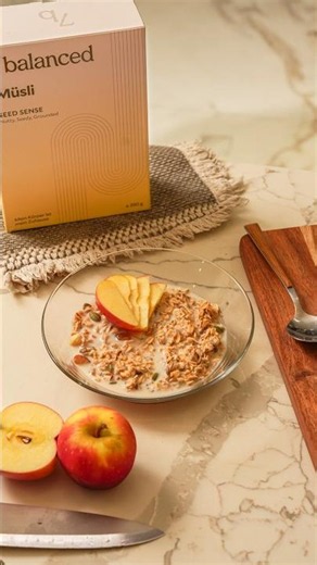 Warm Toasted Muesli Bowl in 5 Min (No Oven) | Seed Sense