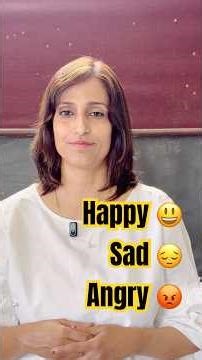 Don’t say happy sad angry | Synonym for Advance English Vocabulary with examples