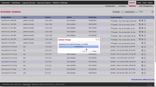 Firmware Upgrade in Firepower 4100 and 9300 - Cisco Video Portal