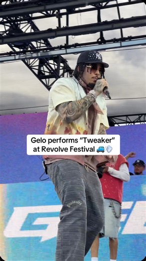 Gelo performs “Tweaker” at Revolve Festival 🚙💨 | Billboard