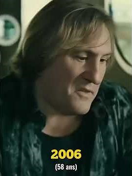 Évolution de Gérard Depardieu au fil des années. #gérarddepardieu #evolution #cinema #acteur