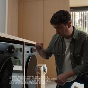Protect the clothes you love the most! The new LG's washer is equipped with Built-in intelligence and Microplastic Care cycle for fabric protection and great washing The Al DD ™ detects the fabric types and selects the optimal fishing settings, ensuring that your clothes will look good for longer. #LG-#LGWashingMachine #WashingMachine #LGHomeAppliances #Ai_to_the _core #LGAI #LGWashingmachine #easylaundry #Al #coretech | LG Global