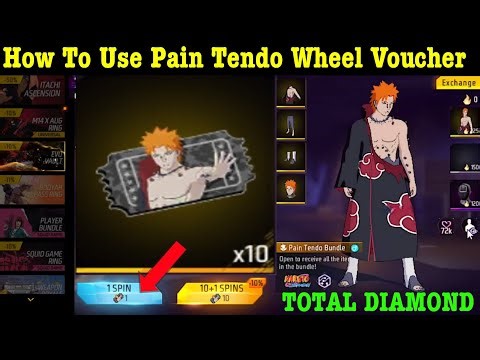 How To Use Pain Tendo Wheel Voucher In Free Fire Pain Bundle Kis Event Me Aayega