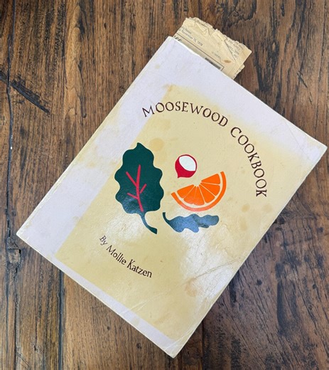 Vintage 1977 Moosewood Inn Lodge Restaurant Ithaca Cookbook Paperback Recipe Book Vegan Vegetarian - Etsy
