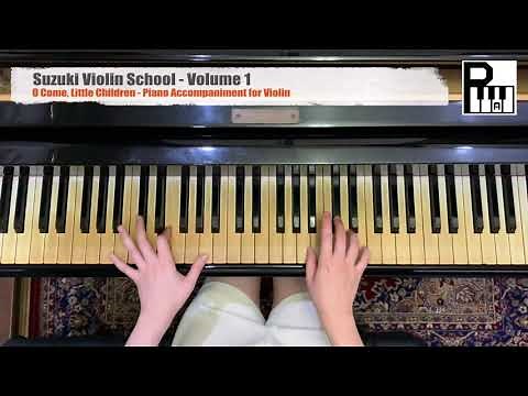 O Come, Little Children - Piano Accompaniment for Violin