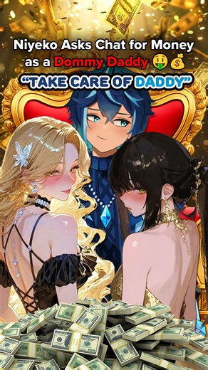 Niyeko ❄️ twitch partner on Instagram: "Not you guys ACTUALLY giving me your money 😭 (❄️Twitch: Niyeko) A fan asked if he should subscribe, so Niyeko said of course… then jokingly got upset. When one chatter said he was scared, Niyeko doubled down on the act and even threatened to ban him. Moments later, someone gifted 150 subs and Niyeko couldn’t believe it. Realizing maybe all he needed was to be more assertive, he hesitantly committed to the “dommy daddy” bit and started asking for money. Un