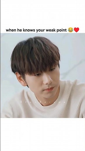 When he knows your weak point 😂♥️ Liars in Love romantic scene #shorts #fyp