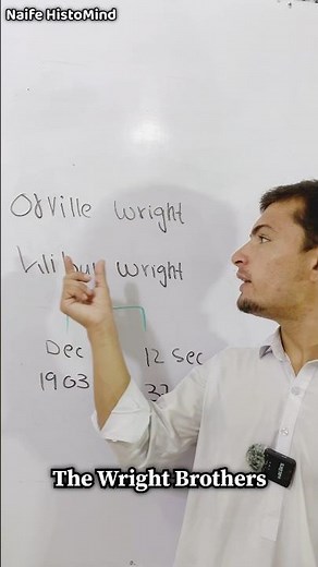 This is the story of The Wright Brothers - Orville & Wilbur Wright.