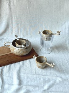 Handmade Ceramic Tea Infuser: Rustic Stoneware Pottery Herbal Strainer - Etsy Australia