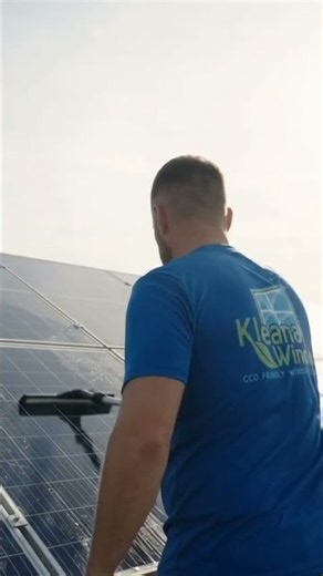 Solar panel cleaning