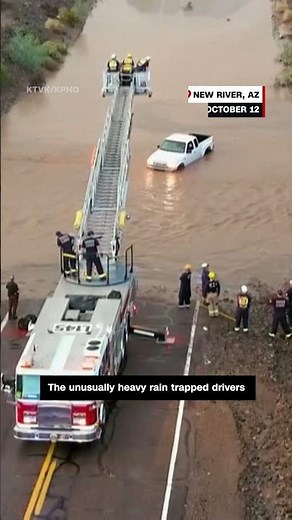 Southwest US floods after two months' worth of rain falls in just 24 hours