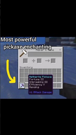 I made a most powerful pickaxe in Minecraft.minecraft Bangla trips #minecraft #short