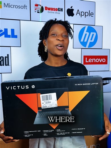 🔥 HP VICTUS GAMING LAPTOP (Brand New) 🔥 • Processor: 13th Gen Intel Core i5-13420H • Memory: 16GB DDR4 RAM • Storage: 512GB SSD • Graphics: 6GB Dedicated NVIDIA RTX 4050 • Display: 15.6” Full HD • Performance: Built for Gaming, Editing, Rendering, Coding & Multitasking ⚡ High-Performance H-Series Processor ⚡ RTX 4050 GPU for serious graphics power ⚡ Perfect for Gamers & Heavy-Duty Users 💰 Price: GHC 12,000 #Dwaso #fypシ゚viral #ghanatech #fyp #cheaplaptops #STUDENT