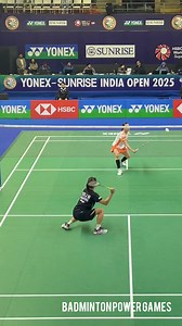 #badminton #nice #tricks #shorts #indiaopen2025 | Badminton power games