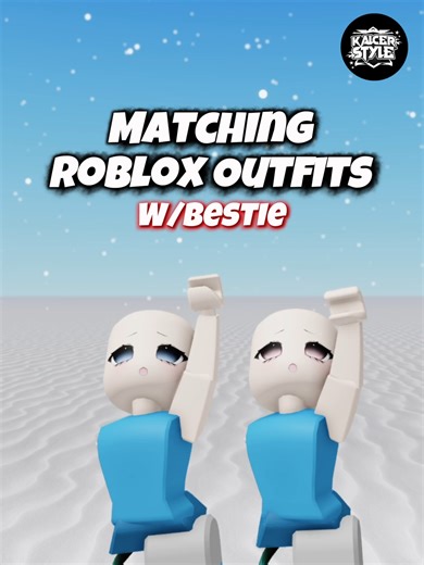 Matching roblox outfits w/bestie #kalcerstylecommunity #matchingoutfit #bestieroblox #robloxfyp #robloxtrend #robloxoutfit
