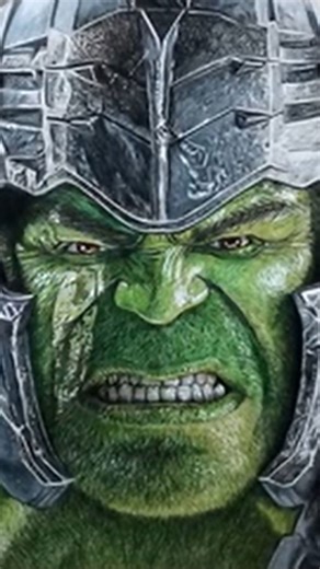 Gladiator Hulk drawing timelapse – epic comic art in action