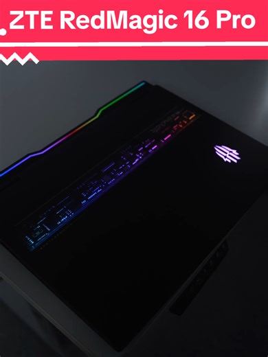ZTE RedMagic 16 Pro The Gaming Notebook Unboxing ASMR #fyp #zte #redmagic