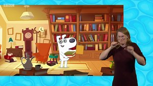 Dog Loves Books Series 1 05. Dog Loves Warm m000g1w4 signed