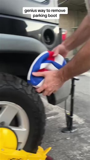 genius way to remove parking boot #8366