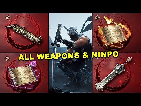 Ninja Gaiden 2 Black - How To Get All Weapons & Ninpo Spells