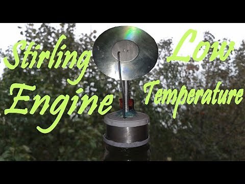 How to Make a Stirling Engine Low Temperature