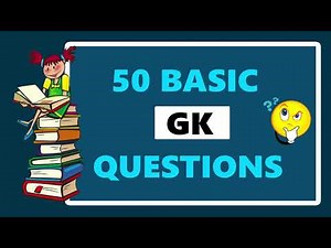 50 Simple GK Questions Everyone Should Know | Basic General Knowledge Quiz for Everyone 🔥🧠 PART - I