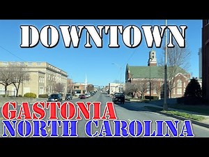 Gastonia - North Carolina - 4K Downtown Drive