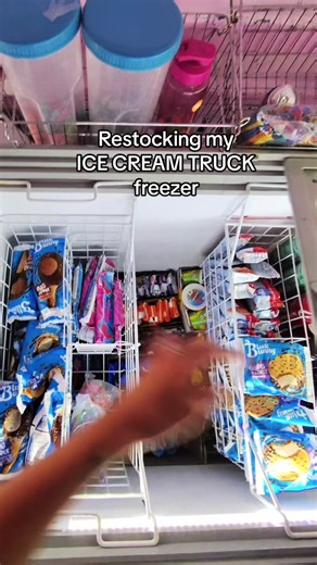 Tasteyland Ice Cream Truck Freezer Restock Experience