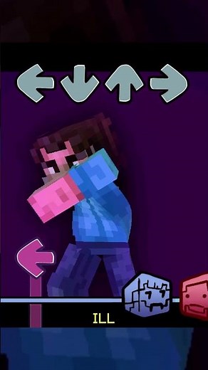 FNF I AM STEVE - Silly Billy But Minecraft Movie Steve & Jack Black sing it #fridaynightfunkin #fnf