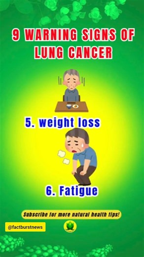 😱 These 9 Lung Cancer Signs Could Save Your Life! #Shorts