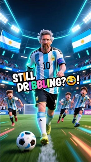 70-Year-Old Messi Still Dribbles Everyone in 2050! 😂🇦🇷