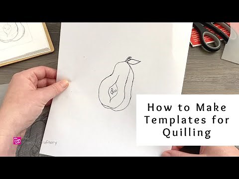How to Make Templates for Quilling Crafts | Quilling for Beginners | Quilling Tips