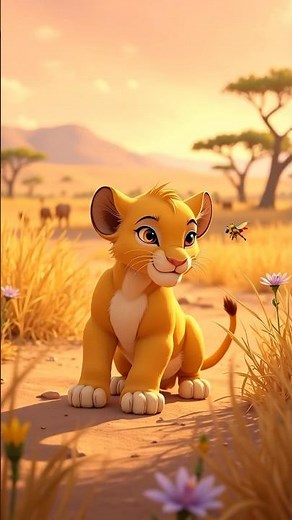 🐾 Cutest Baby Lion Ever! 🦁 Heart-Melting Moments in the Wild