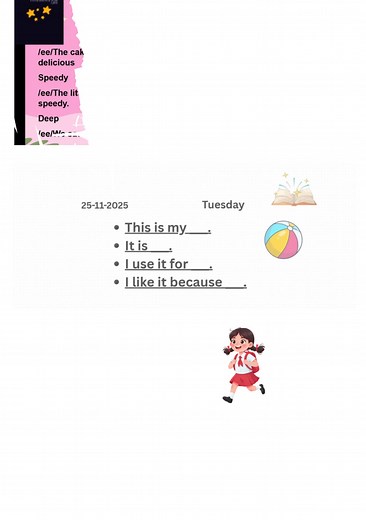Today’s lesson focused on improving early reading skills in a structured and engaging way. We worked on short vowel sounds, CCVC blended words, and carefully guided reading practice. The lesson included picture-supported tasks to help with understanding, quick decoding exercises to strengthen phonics skills, and short sentences to build fluency. Each activity was designed to help develop accuracy, confidence, and a love for reading. Step by step, the progress is visible and meaningful. #EarlyRea