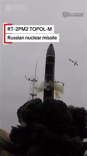 RT-2PM2 Topol-M Russia’s nuclear Strategic ICBM #shorts
