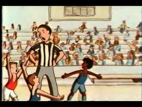 Curious George Plays Basketball (Old Cartoon 1980s)