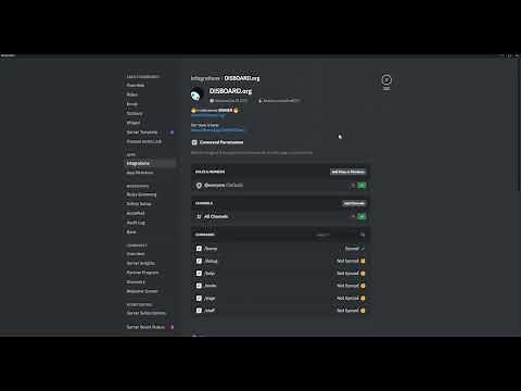 Discord Server Configuration - Restricting bot command to a single channel
