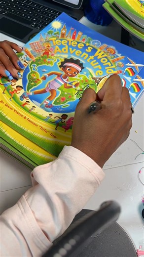 Came home thrilled about 21 autograph book orders now I’m at 66 and counting! 🥳📚 And to top it off, 60 non-autographed books just got ordered. Y’all are showing out…business is UP and stuck! 🚀🔥 #TeeTeeTerry #TeeTeeWorldAdventure #Autograph #Teebabies | TeeTee Terry