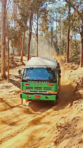 Nissan Diesel Trucks Thriving on Rough Terrain #offroad #2026 #automobile #car #fyp #foryou #fun