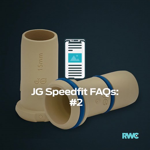 Do I need to use an insert every time I connect JG Speedfit pipes to a fitting, and why are there two types of insert? Another FAQ on world-leading JG Speedfit push-fit technology. If you want the answer to this and six other commonly-asked questions, you’ll find them in our new blog here: https://bit.ly/3zeF0fu #plumbing #plumbinglife #plumbers | JG Speedfit
