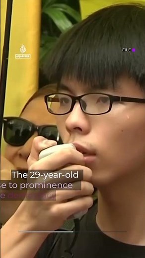 Hong Kong activist Joshua Wong pleads guilty to foreign collusion | AJ #shorts