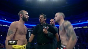 Darrick Minner locked in the guillotine on Matt Brown and wanted to snap his head off! #mma | LFA: Legacy Fighting Alliance