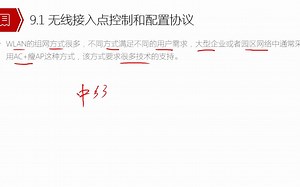 9.2 CAPWAP协议、WLAN转发模式、CAPWAP协议等