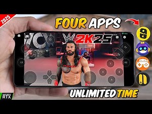 I Tried WWE 2k25 Using CLOUD APPS with Unlimited Time 😱 - play smoothly!!