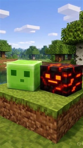 Slime EXPOSES Magma… then THIS happens 😳🔥 #minecraftshorts