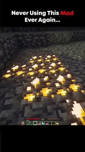 Minecraft Vein Miner Mod... ☠️☠️