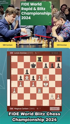 387K views · 3.8K reactions | Magnus Carlsen took on Levon Aronian at...