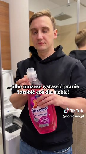 Odkładanie prania? Oto jak z Coccolino Wonder Wash!