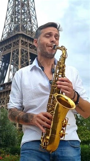 “Saxo Soft 🎷🌿” seba magnani #paris #saxophone #music